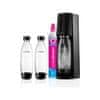 SodaStream Terra Valuepack QC črn aparat za gazirnje (1012812310) + 2 x 1L plastenke