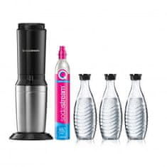 SodaStream Crystal 3 0 QC črn aparat za gaziranje + 0,6L steklenica (1016411410)