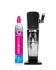 SodaStream ART črn QC (1013511411), aparat za gaziranje + 1L BPA Free pastenka