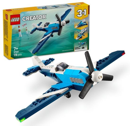 LEGO Creator 31160 Zračno vozilo: Tekmovalno letalo