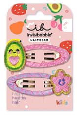 Invisibobble Sponka za lase Clipstar Frutti Avocado 2 kom