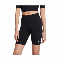 Nike Hlače obutev za trening črna 158 - 162 cm/XS Essential MR Biker