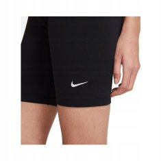 Nike Hlače obutev za trening črna 158 - 162 cm/XS Essential MR Biker