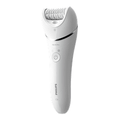 Philips Series 8000 bel BRE700/00 depilator za suho in mokro uporabo