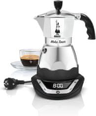 BIALETTI Moka lonec Bialetti MOKA EASY S ČASOVNIKOM 6 KUHAVIC