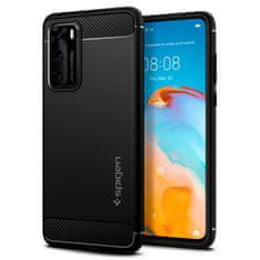 Spigen Ovitek Rugged Armor za Huawei P40 - črn