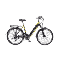 MTF Električno mestno kolo Grand 2.4 EVO, 17", 32 Nm, baterija Samsung 36V/13 Ah (468 Wh) do 100 km, 7 prestav Shimano