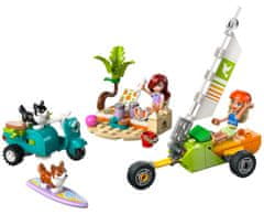 LEGO Friends 42641 Pustolovščina s srferskimi psički in skuterjem