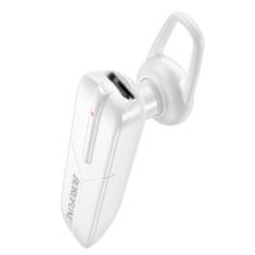 Borofone BC36 Bluetooth Handsfree slušalka, belo