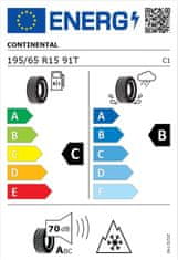 Continental Zimska pnevmatika 195/65R15 91T TS870 WinterContact 03554600000