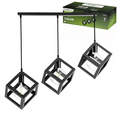 LUMILED Stropna viseča svetilka LED geometrična TALUS 3xE27