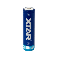 shumee XTAR 18650 3.7V Li-ion 2600mAh baterija z zaščito