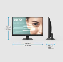 BENQ GW2790 monitor, 68,5 cm, Full HD, IPS, črn (9H.LLTLJ.LBE)