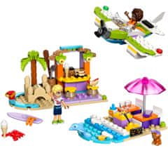 LEGO Friends 42672 Ustvarjalni kovček za na plažo in potovanja