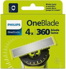 Philips Razor QP440/50 OneBlade 360 4 kosi nadomestnih rezil