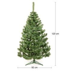 nabbi Božično drevo Christee 9 120 cm - zeleno