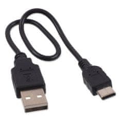 Povodec za pse Fantasy USB LED najlon preklopni svetleči zeleni 2,5x39cm