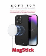 SWISSTEN ohišje Soft Joy MagStick iPhone 15 ultra črno