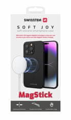 SWISSTEN ohišje Soft Joy MagStick iPhone 15 ultra črno