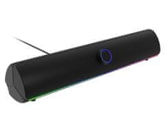 Genesis Helium 312BT računalniški zvočnik / soundbar, STEREO, 10W, BT5.2, RGB LED, USB-A