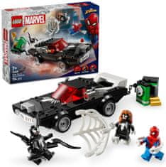 LEGO Marvel 76309 Spider-Man proti Venomovemu avtu z močnim motorjem