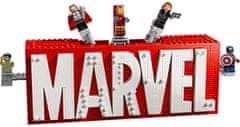 LEGO Marvel 76313 Logotip in minifigure MARVEL