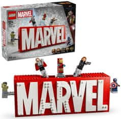 LEGO Marvel 76313 Logotip in minifigure MARVEL