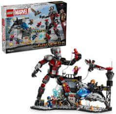 LEGO Marvel 76314 Stotnik Amerika: Državljanska vojna, akcijska bitka