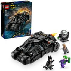 LEGO DC Batman 76303 Batmanov Tumbler proti Two Faceu in Jokerju