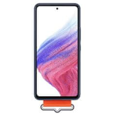 Samsung Ovitek za mobilni telefon Samsung Silikonski ovitek s poutkem na Galaxy A53 5G - modri