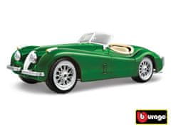 BBurago 1:24 Jaguar XK 120 Roadster (1951) zelena 18-22018