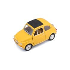 BBurago 1:24 Fiat 500 F 1965 Yellow