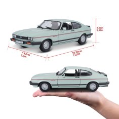 BBurago 1:24 Plus Ford Capri 1982 svetlo zelena