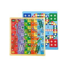 Lean-toys Magnetna tabla in magnetna mizica 3-v-1