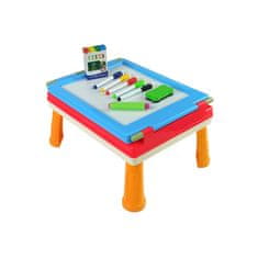 Lean-toys Magnetna tabla in magnetna mizica 3-v-1