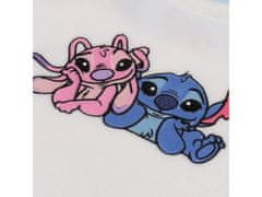 Disney DISNEY Angel in Stitch damska pižama iz flisa, topla, z dolgimi rokavi, bela in modra XS