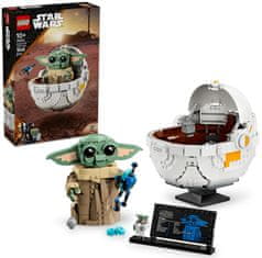 LEGO Star Wars 75403 Grogu z lebdilnim vozičkom