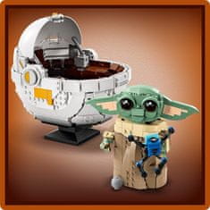 LEGO Star Wars 75403 Grogu z lebdilnim vozičkom