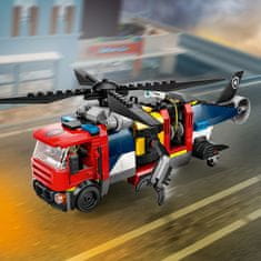 LEGO City 60462 Remiks helikopter, gasilsko vozilo in podmornica