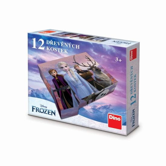 FROZEN II 12 lesenih licenčnih blokov