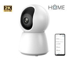 iGET HOME Camera CS4 White - brezžična notranja kamera 2K, samodejno sledenje, vrata LAN, zvok