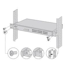 TP-Link Sheet RackMount Kit-13 za namestitev stikala v stojalo, dolg