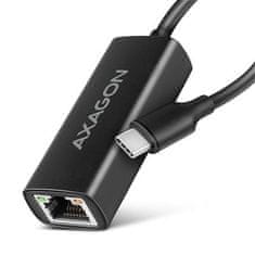 AXAGON ADE-ARC, USB-C 3.2 Gen 1 - Gigabitna ethernetna omrežna kartica, Realtek 8153, samodejna namestitev