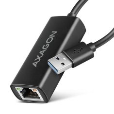 AXAGON ADE-AR, USB-A 3.2 Gen 1 - Gigabitna omrežna kartica Ethernet, Realtek 8153, samodejna namestitev