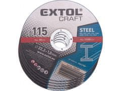 Extol Craft Rezalne plošče za kovine, 5ks, O 115x1,0x22,2mm