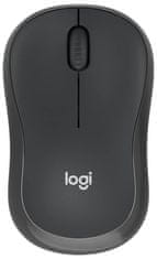 Logitech Logitechova miška M240 za poslovno/uradno rabo/optična/4000DPI/brezžična USB + Bluetooth/črna