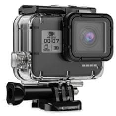 Tech-protect GA200 vodoodporen ovitek za GoPro Hero 5 / 6 / 7, prozoren