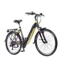 MTF Električno mestno kolo Grand 2.4 EVO, 17", 32 Nm, baterija Samsung 36V/13 Ah (468 Wh) do 100 km, 7 prestav Shimano