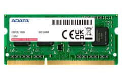 A-Data Premier 4GB DDR3L 1600MT/s / SO-DIMM / CL11 / 1,35 V