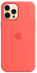 Apple Original ovitek Silicon case za iPhone 12 Pro Max - MagSafe - pink citrus - MHL93ZM/A